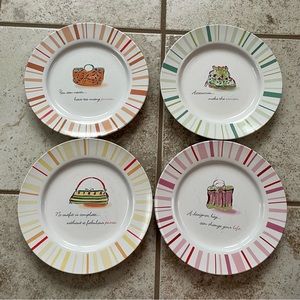 Rosanna set of 4 small plates